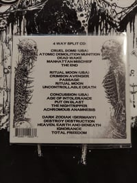 Image 2 of Soulgrinder Zine:4 Way Split CD