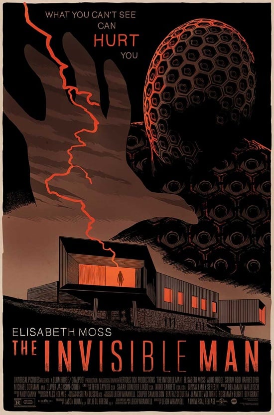 Image of The Invisible Man (2020) - Mondo Screen Print AP 24x36 (variant)