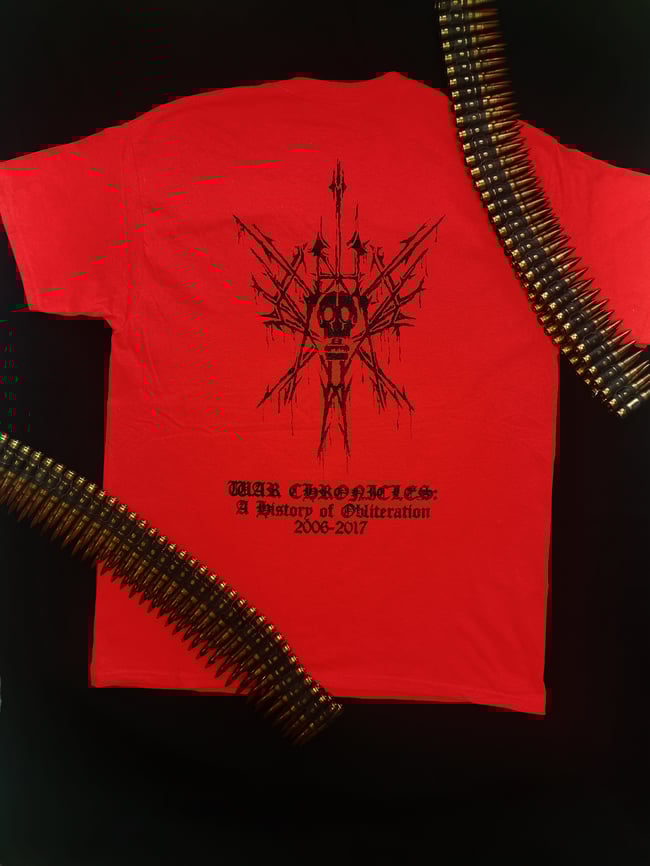 Nuclearhammer - War Chronicles: A History of Obliteration Compilation Shirt