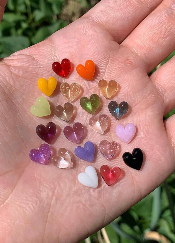 Heart Beads