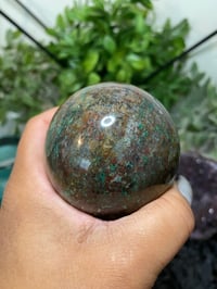 Image 3 of Blue Apatite 60mm Sphere 