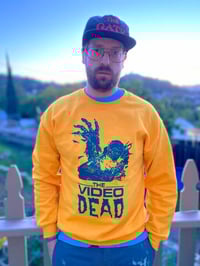 Image 2 of Video Dead Crewneck Sweatshirt