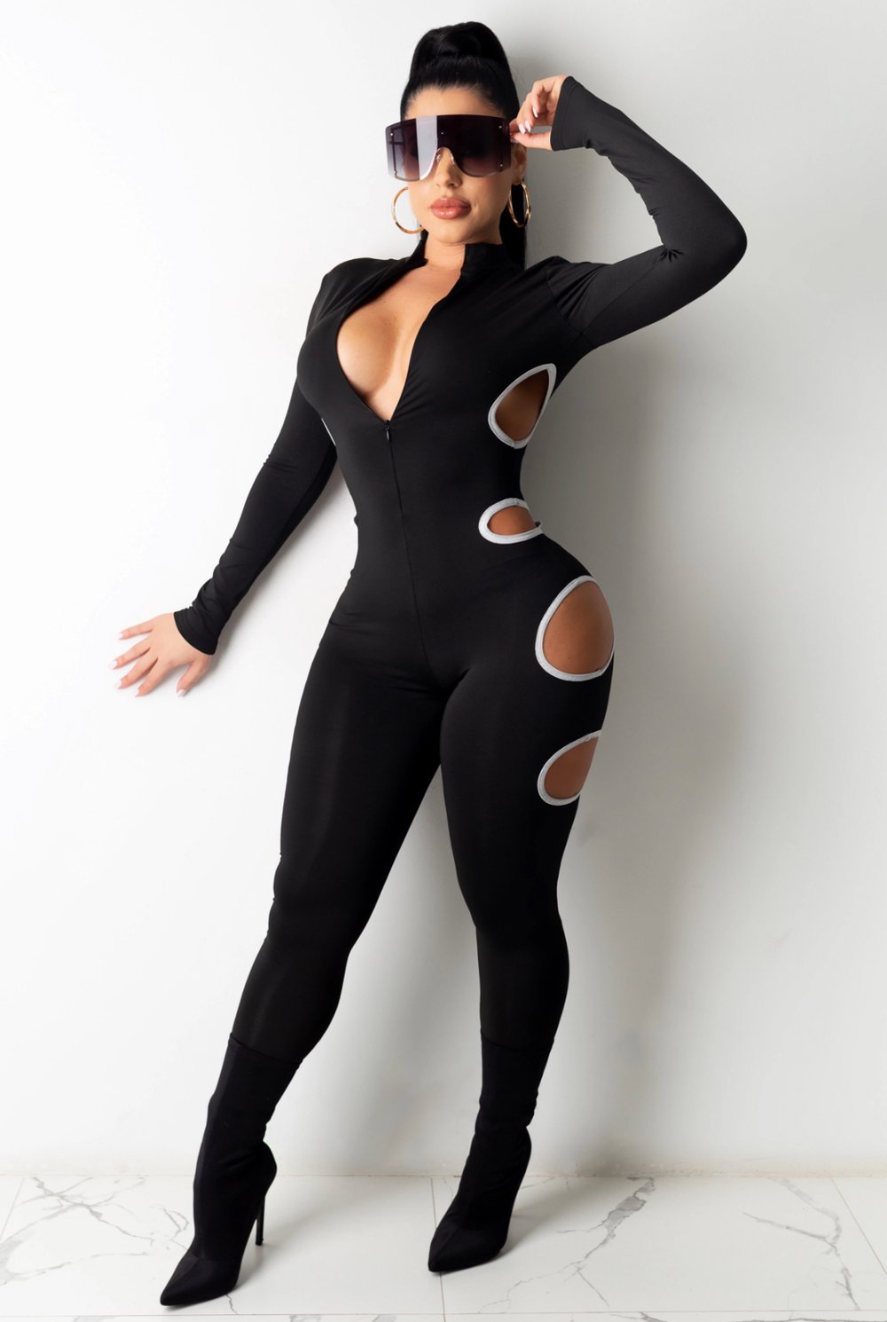 Image of Cut To It Jumpsuit