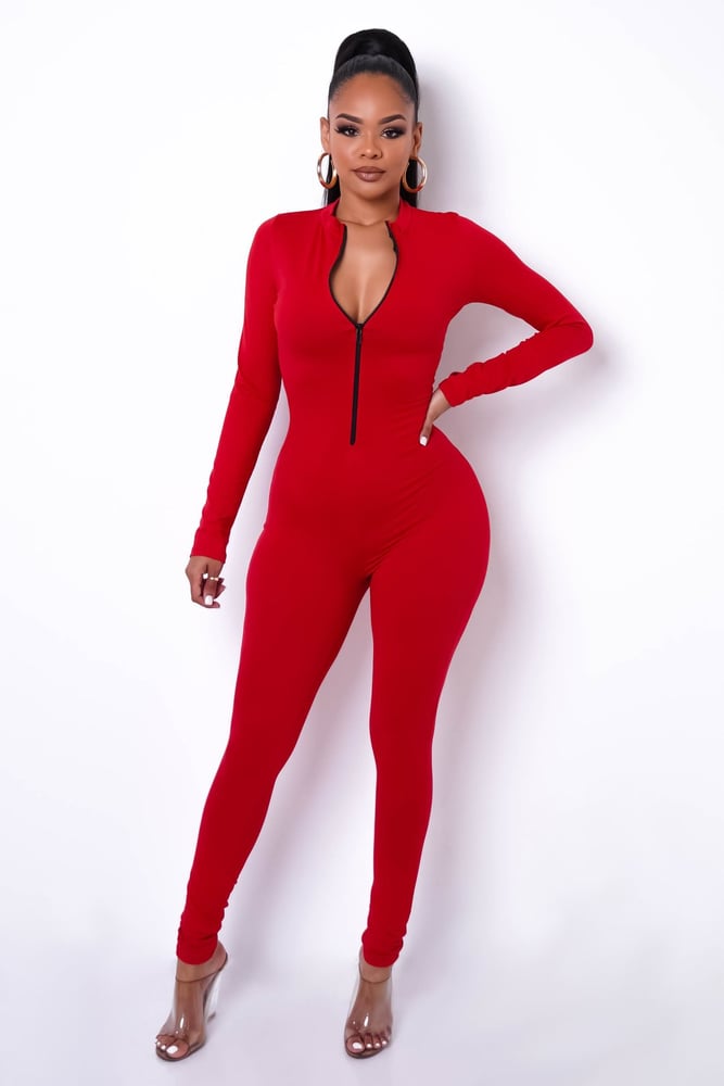 Image of You Have My Attention Jumpsuit 