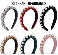 Velvet Pearl Headband 