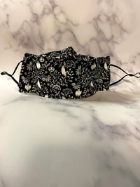 Image 2 of 3D Spooky Ghost Vine Cloth Face Mask