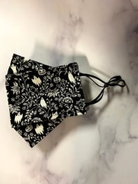 Image 4 of 3D Spooky Ghost Vine Cloth Face Mask