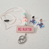 Personalised Name Plate Lanyards