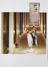 Image 1 of 'My Own Worst  Enemy' Framed