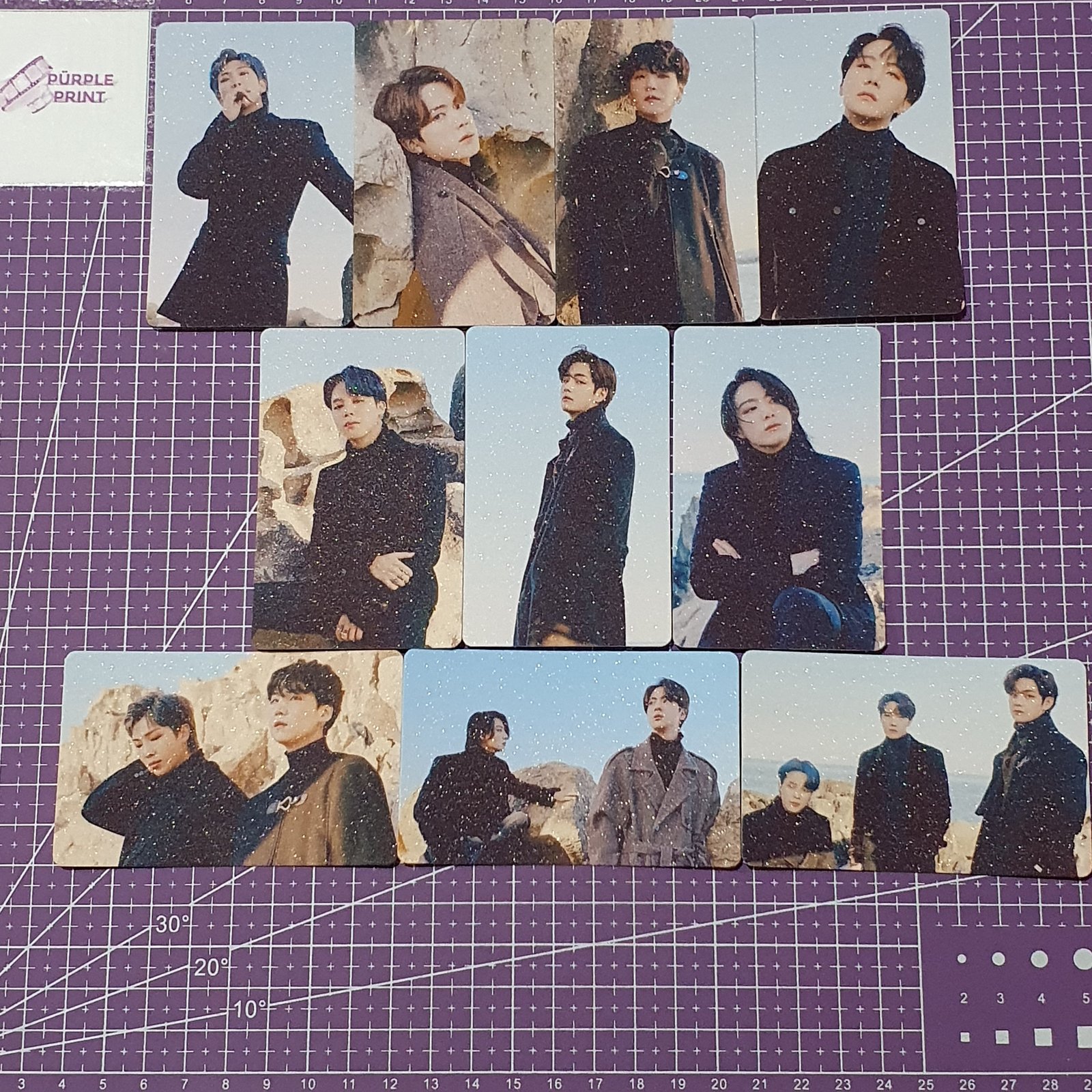 BTS Winter Package Photo Card Set