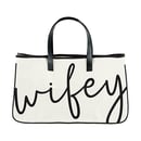 Image 1 of Wife Canvas Tote