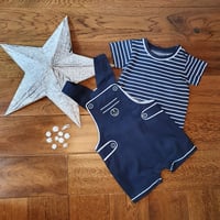 Image 1 of "Nautical" Dungaree Set 