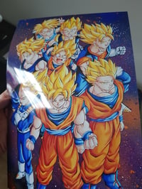 Image 4 of Vegetas, Dragonball Charakters Poster