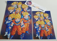 Image 3 of Vegetas, Dragonball Charakters Poster