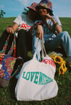 GREEN Love Within Large Tote Bag