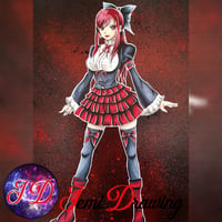 Image 1 of Erza Scarlet Fairytail Poster 