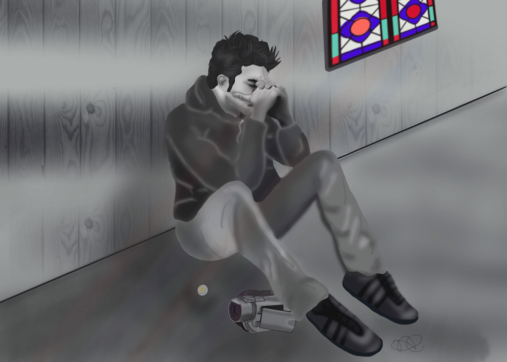 Image of Edward Midnight Sun Chapel Sticker 