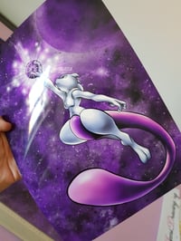 Image 3 of Mewtu Pokemon Poster