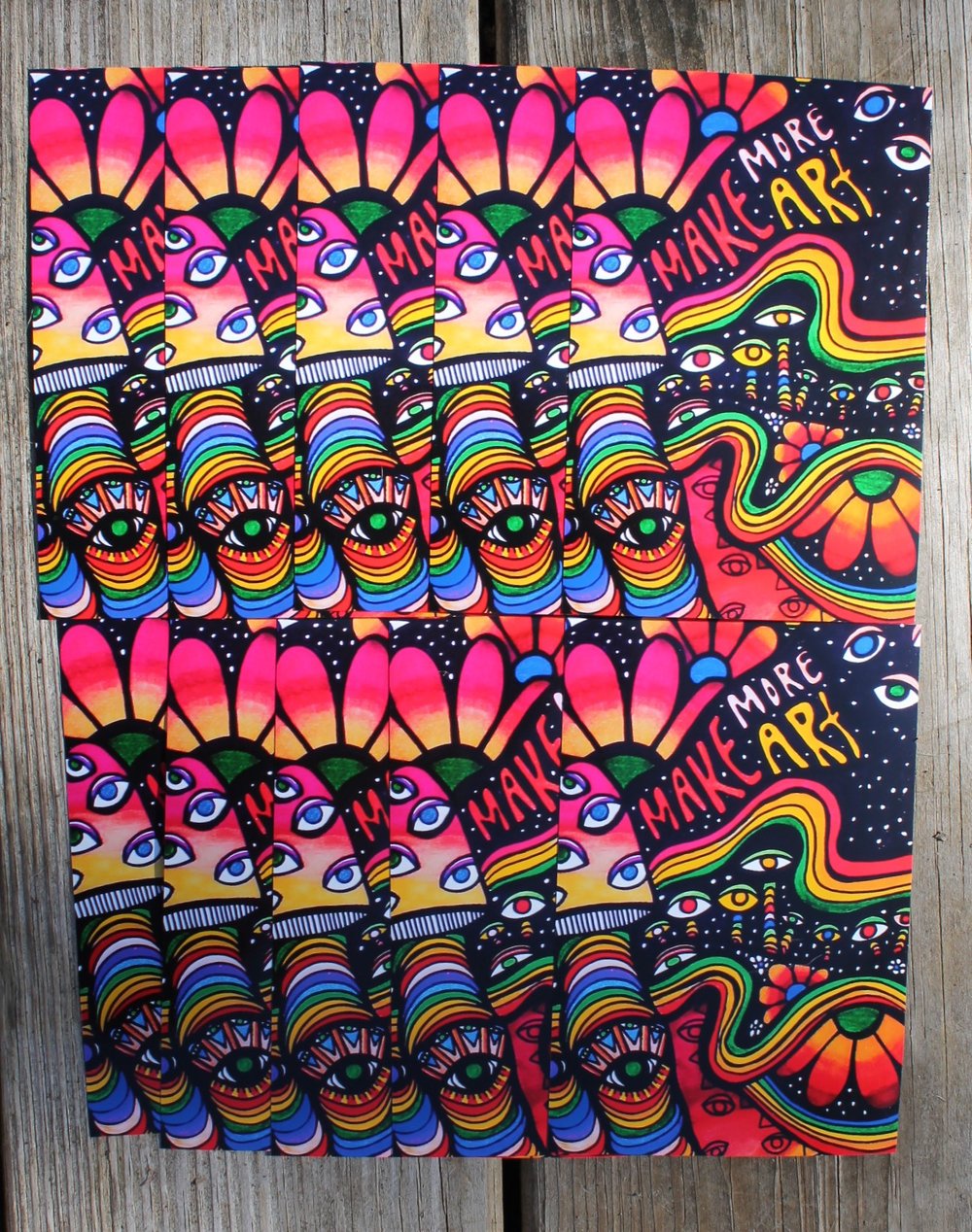 "Make More Art" 4x6 Print