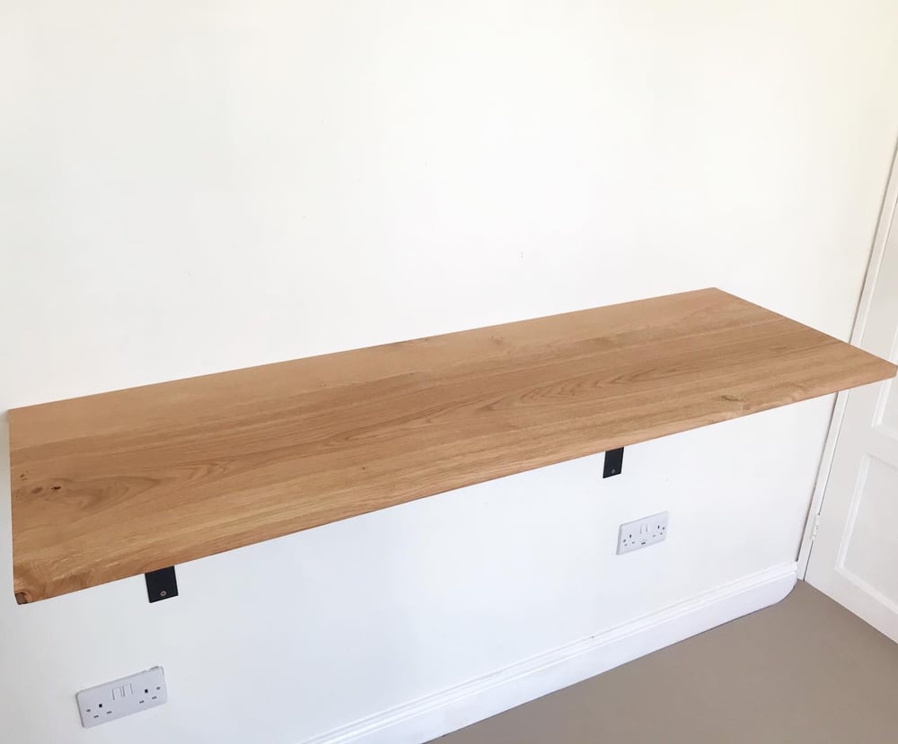 Solid oak breakfast bar