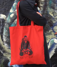 Image 1 of RZA totebag in red 