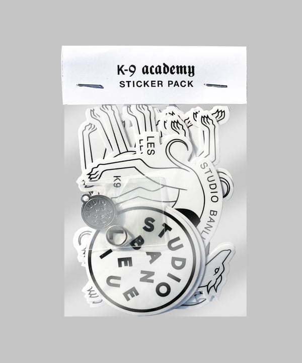 Image of Studio Banlieue K9-Academy Sticker Pack