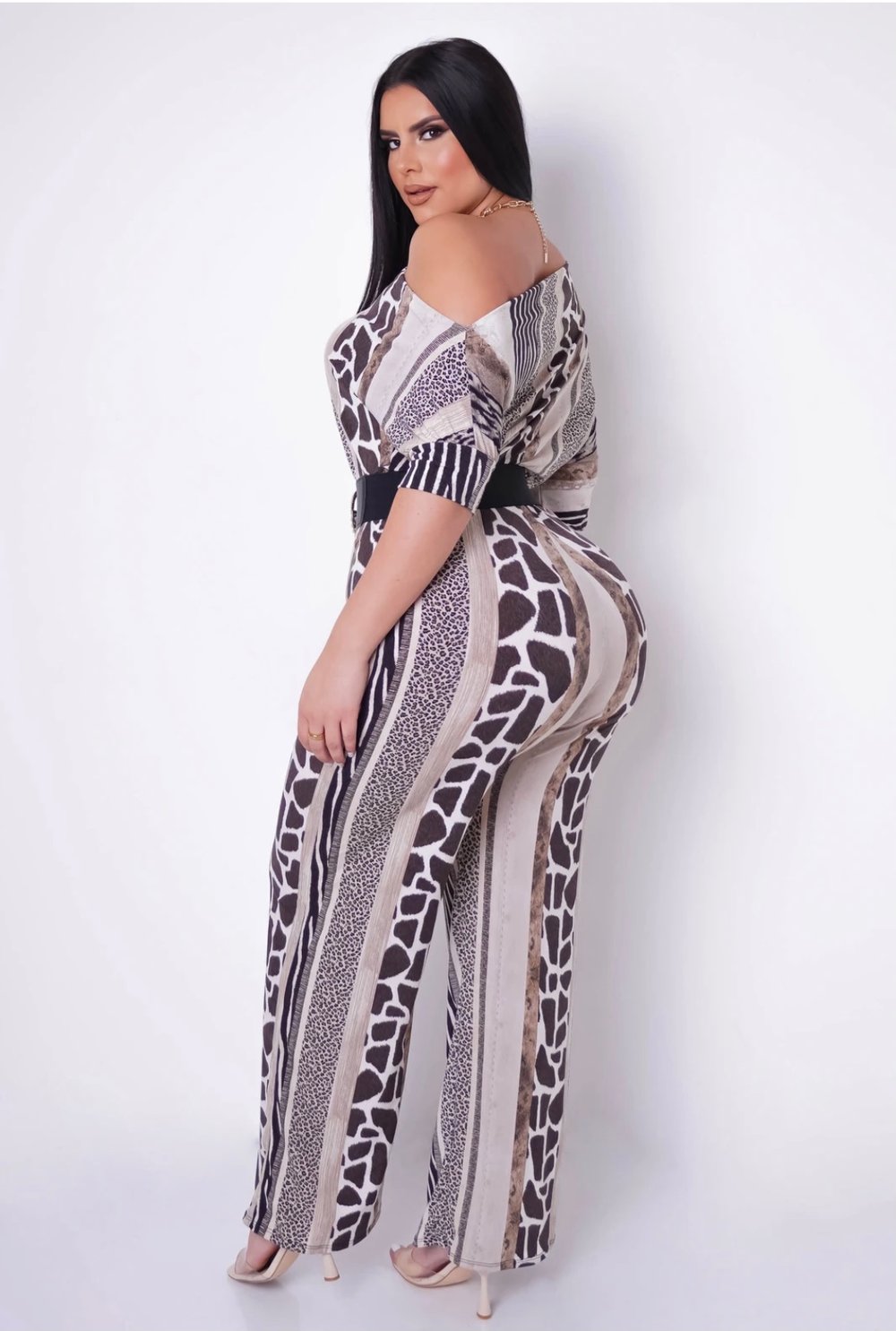 Image of Natural Beauty Jumpsuit Plus Size 