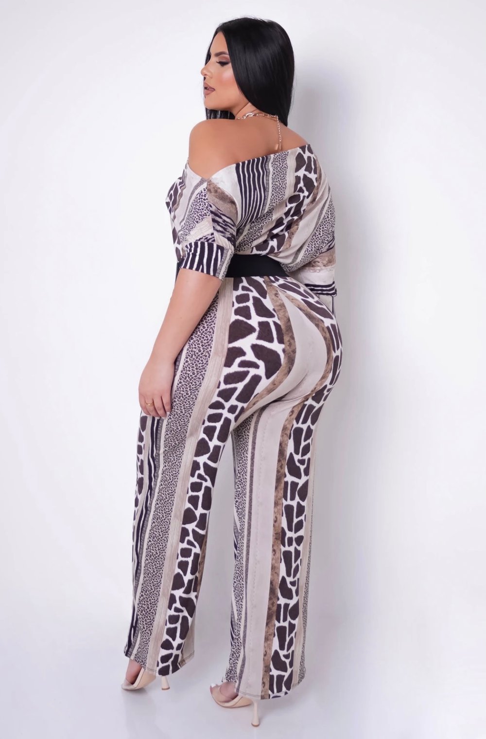 Image of Natural Beauty Jumpsuit Plus Size 