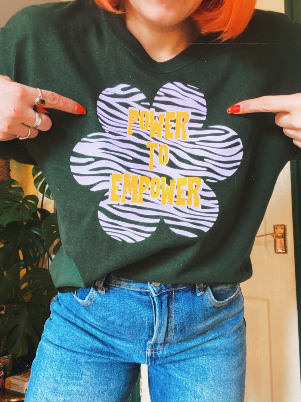 Image of Power to empower sweaters and tees adults and children 