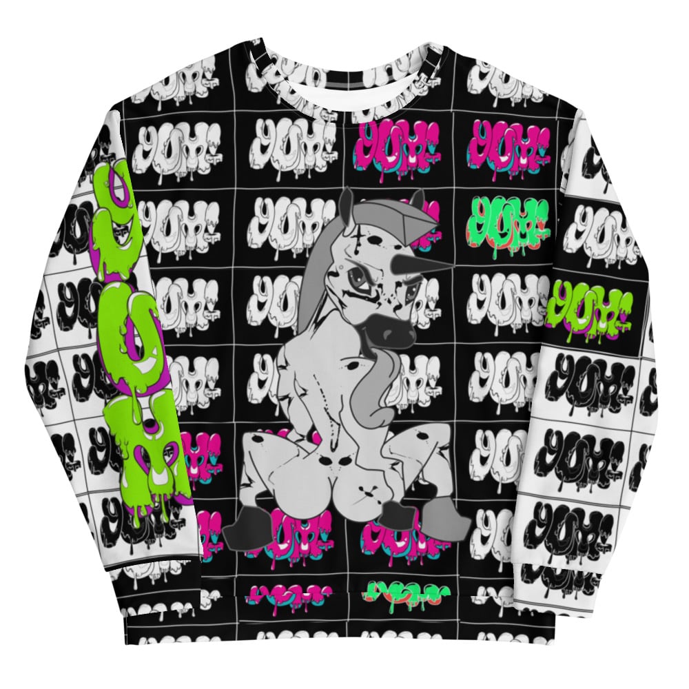 YUM! BLACK GRID JUMPER