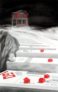 Image 1 of Do Not Pass Go - unframed