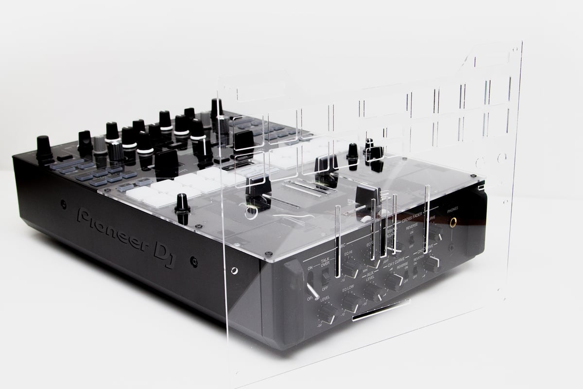 Bihari Designs — DJM-S7, S9, S11 Clear Faceplate by Bihari
