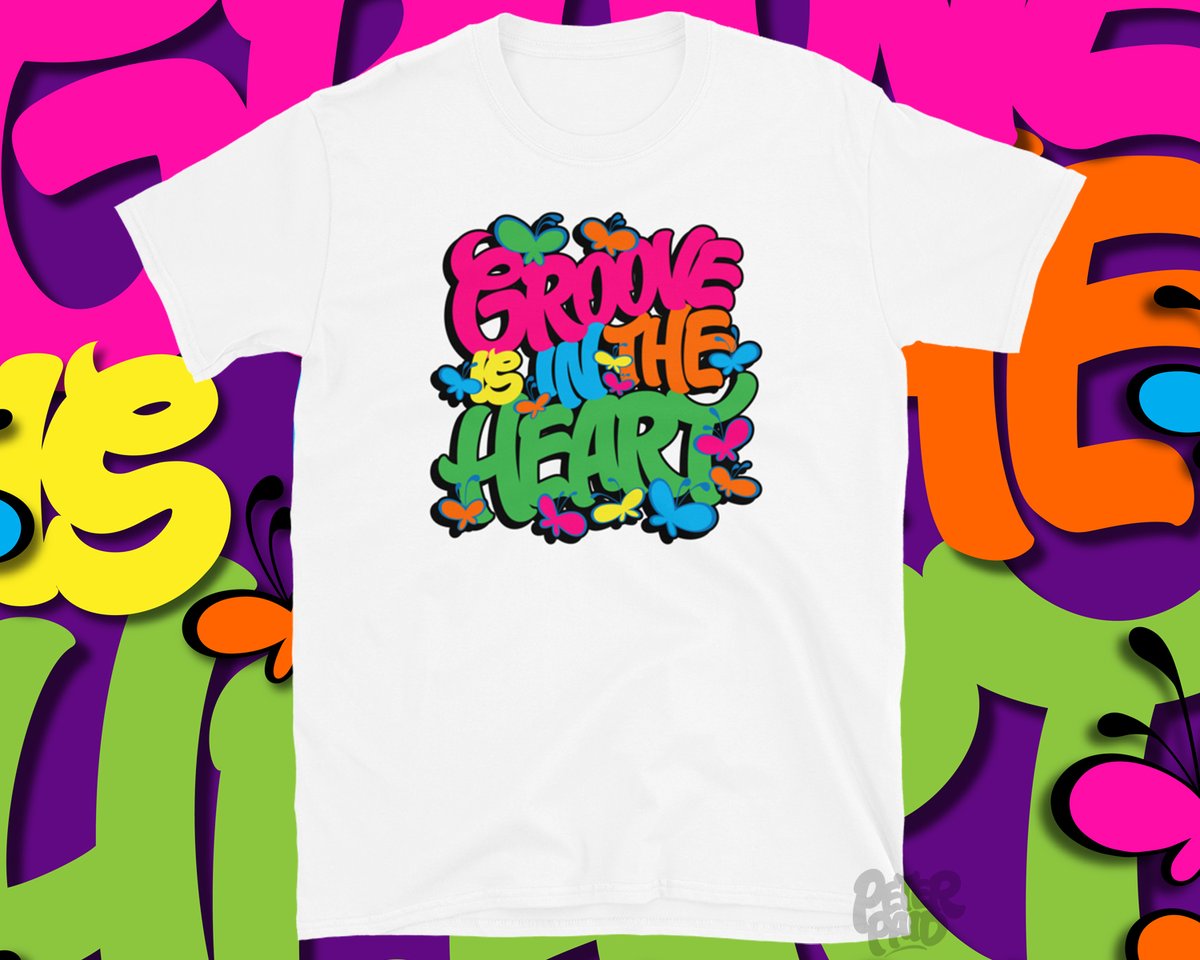 Image of Groove is in the Heart - 24" x 24" Print and T-Shirt LIMITED Capsule