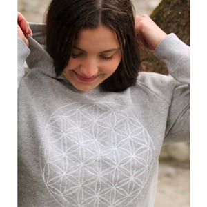 Image of Sweat-shirt femme *Flower of Life*