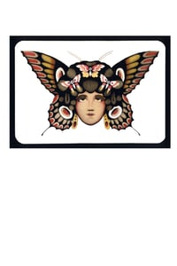 Lady Butterfly print