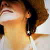 Boucle d'oreille Longue Etoile // Long Star Earring
