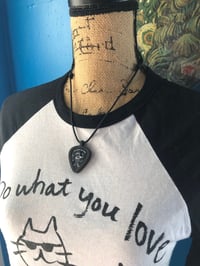 Image 4 of WOW "GUITAR CAT" GUITAR PICK NECKLACE