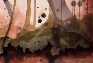 Thar Be Monsters - unframed