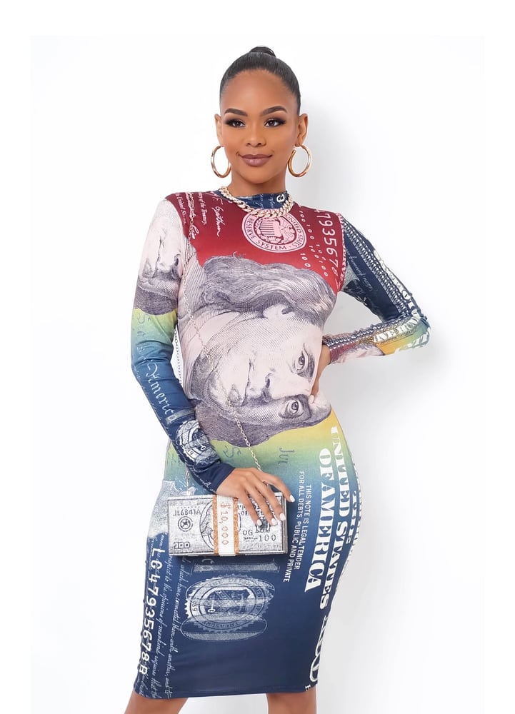 Image of Balling Out MIDI Dress