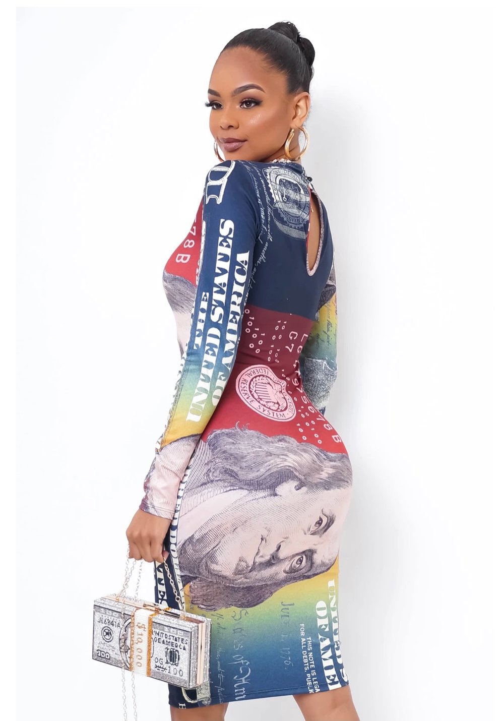 Image of Balling Out MIDI Dress