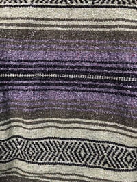 Image 2 of Safe/Grey/Black Baja Blanket 