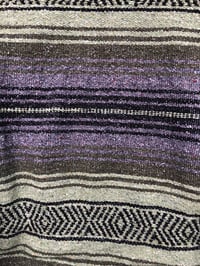 Image 2 of Safe/Grey/Black Baja Blanket
