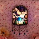 Midnight Mushroom Wall Shrine 