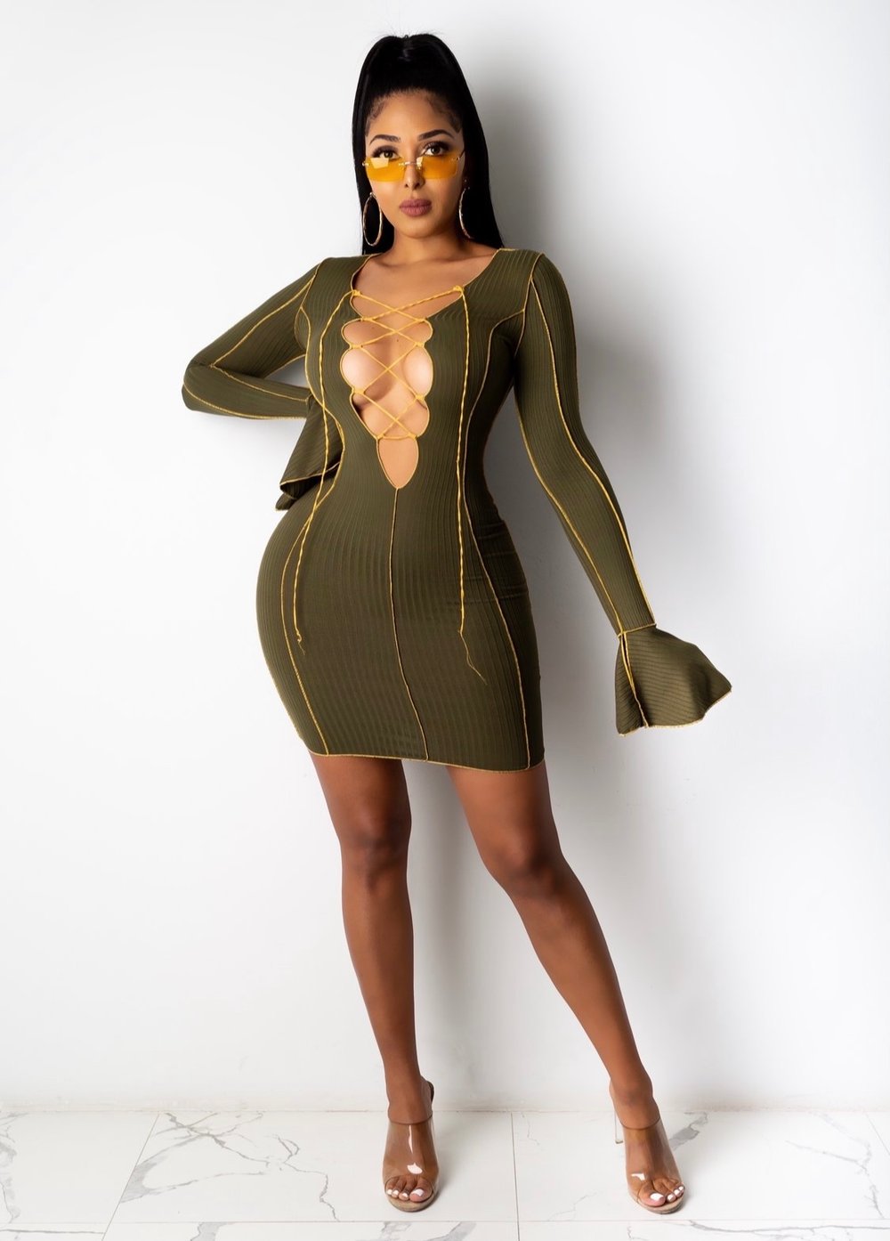 Image of Talk To Me Mini Dress