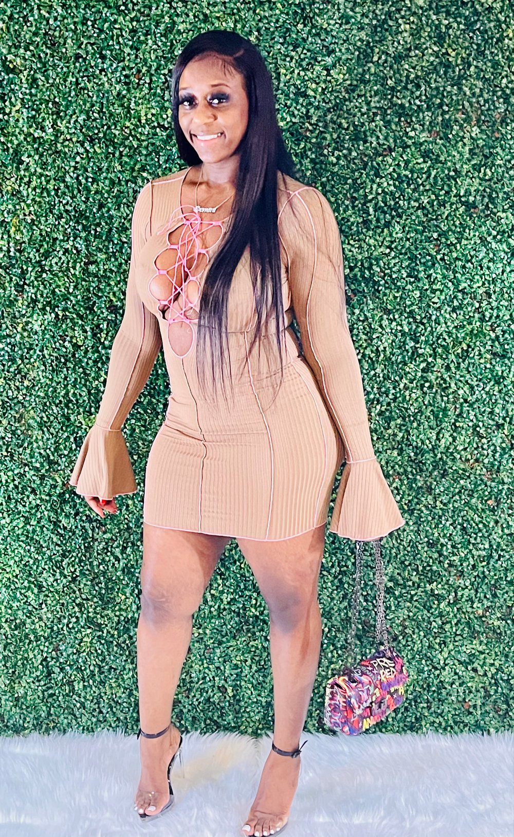 Image of Talk To Me Mini Dress