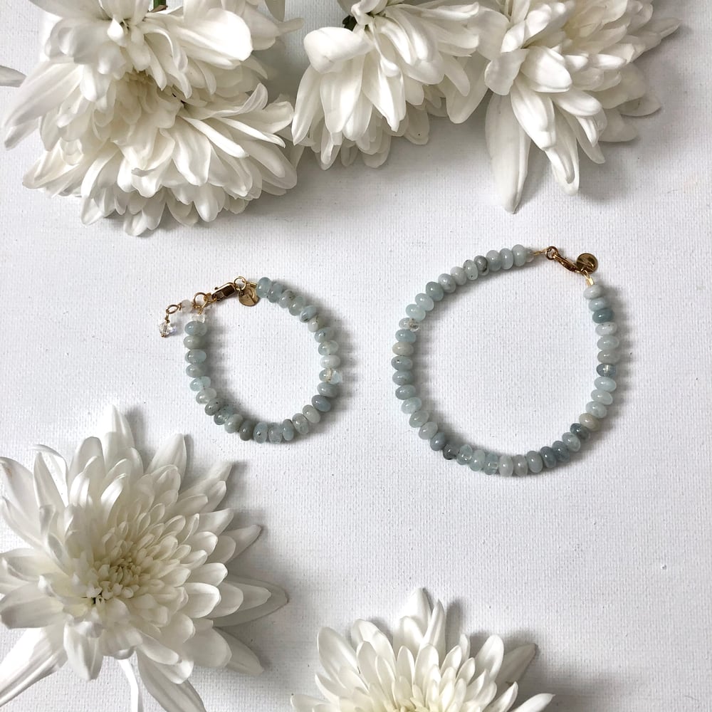 Image of Aquamarine Bracelets