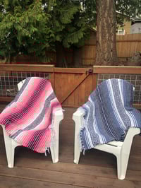 Image 3 of Slate/Grey/White Baja Blanket