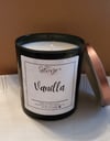 8.5 oz Soy Candle (Vanilla)