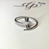 Image 3 of Adjustable dragonfly ring