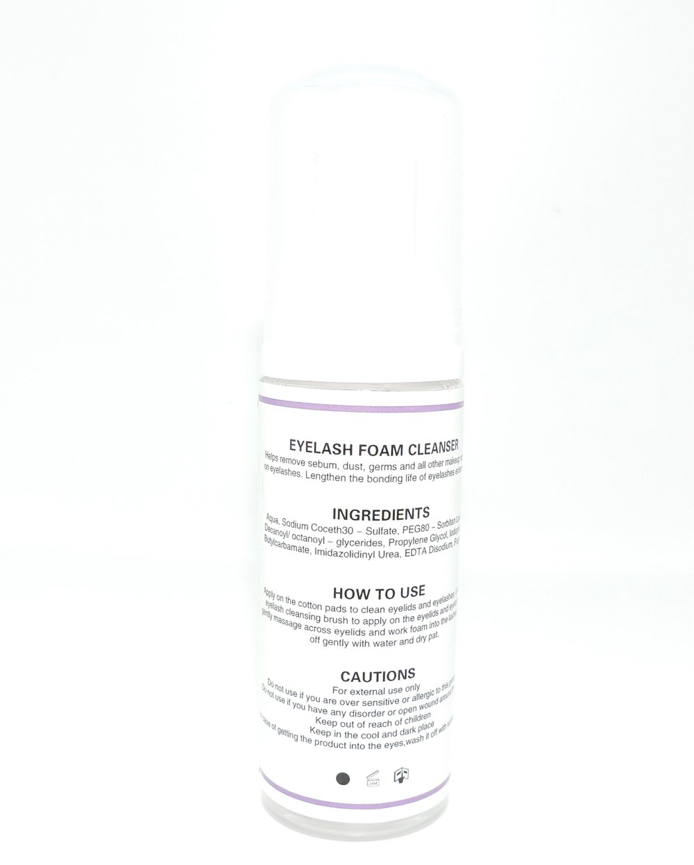 Image of Lash Extension Foam and shampoo brush